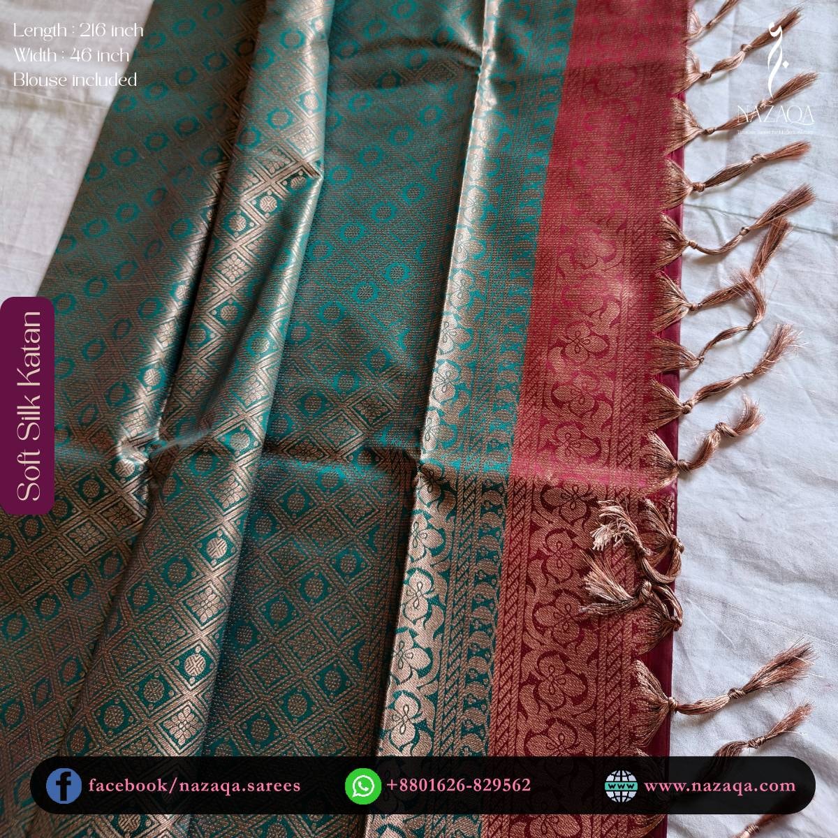 Soft Silk Katan Saree Image